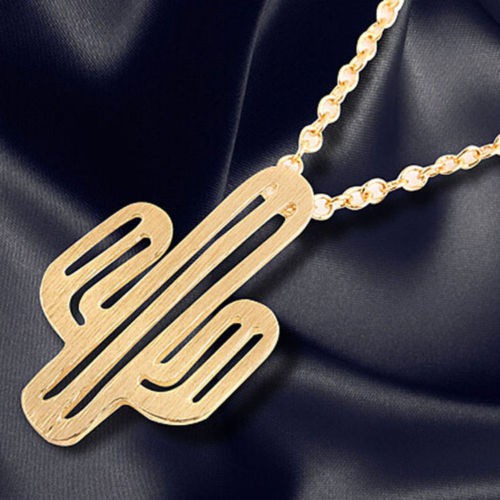 Dây Chuyền Hình Xương Rồng Thiết Kế Thanh Lịch