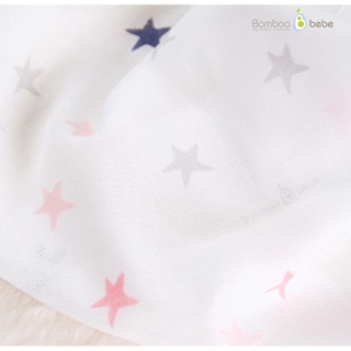Set 6 khăn sữa sợi tre Bamboo bebe