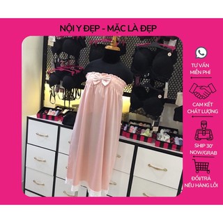 Váy ngủ ống nơ dễ thương Nội Y Đẹp