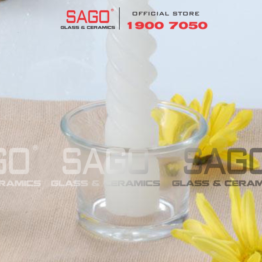 Cóc Nến Thủy Tinh 55ml | Thủy tinh cao cấp , nhập khẩu Thái Lan