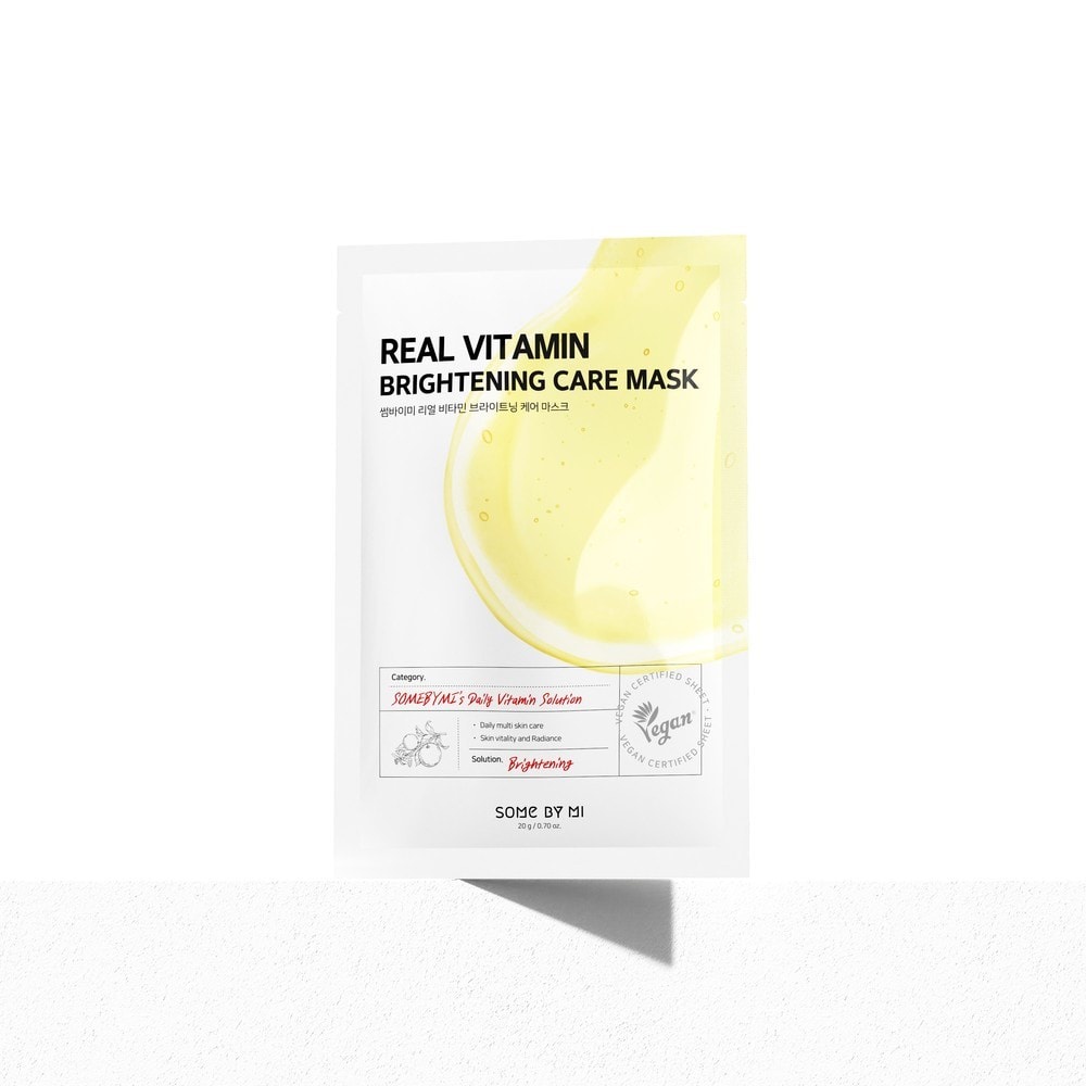 Mặt Nạ Giấy Some By Mi Chiết Xuất Vitamin C Brightening Care Mask 20g