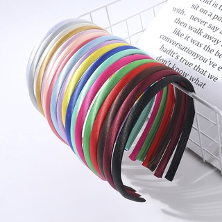 Băng Đô Cài Tóc Vải Satin Mỏng 1cm - 01PCS