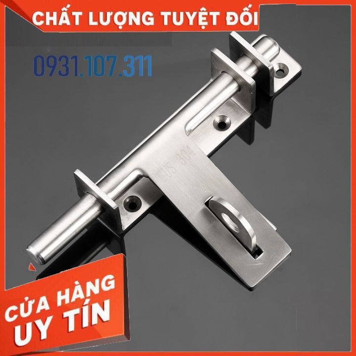 Chốt khóa cửa, then khóa cửa chất liệu thép không gỉ K03 loại lớn cao cấp, khuôn đúc chính xác tuyệt đối.