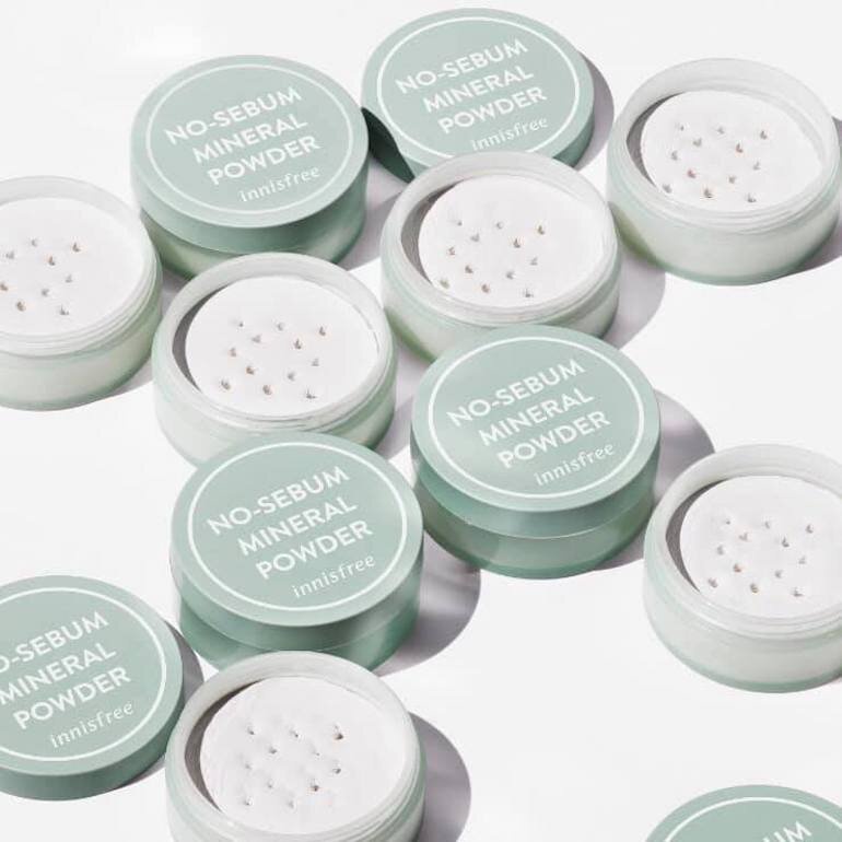 Phấn Phủ Bột Kiềm Dầu Không Màu Innisfree No-Sebum Mineral Powder 5gr