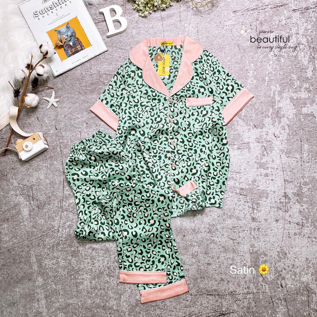 Đồ bộ Pijama Satin Bigsize XL TNQD ( 62-72kg) | BigBuy360 - bigbuy360.vn