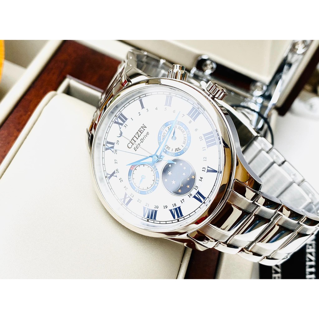 Đồng hồ nam Citizen Eco-Drive MoonPhase AP1050-81A - LẦN ĐẦU TIÊN XUẤT HIỆN TẠI VIỆT NAM - NEW MODEL 2021