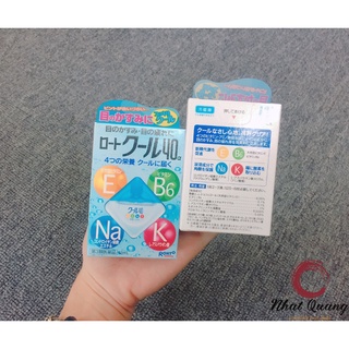 Nước nhỏ mắt Rohto Nhật Bản 12ml - Cam