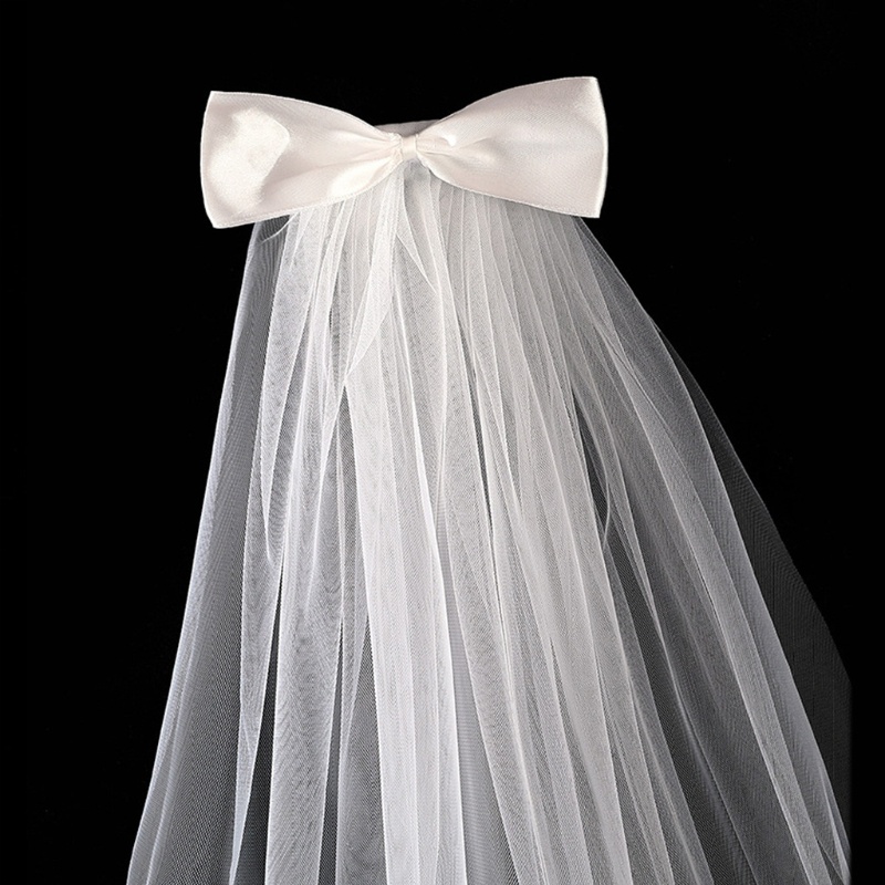 Mạng Che Mặt Kèm Lược Cài Tóc Dùng Làm Phụ Kiện Chụp Ảnh Cưới Cho Bé Gái 1 Tuổi