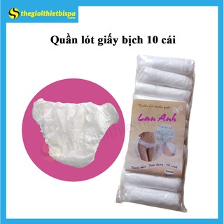 Quần Lót Giấy Size XXL Dùng 1 Lần Tiện Lợi Đi Du Lịch, Cho Mẹ Bầu Mẹ Sau Sinh, Làm Đẹp Trong Spa - Chất Đẹp