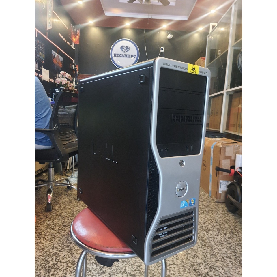 MÁY BỘ WORKSTATION DELL T5500 12 THREADS VGA RX550 4G
