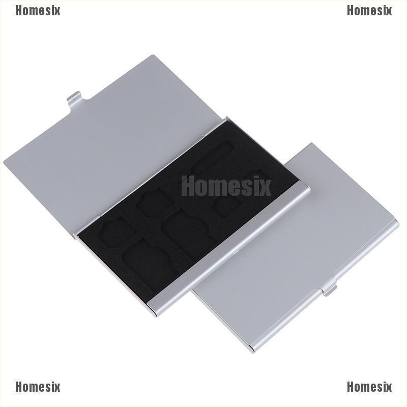 Hộp đựng bảo vệ thẻ SIM/thẻ nhớ bằng hợp kim nhôm