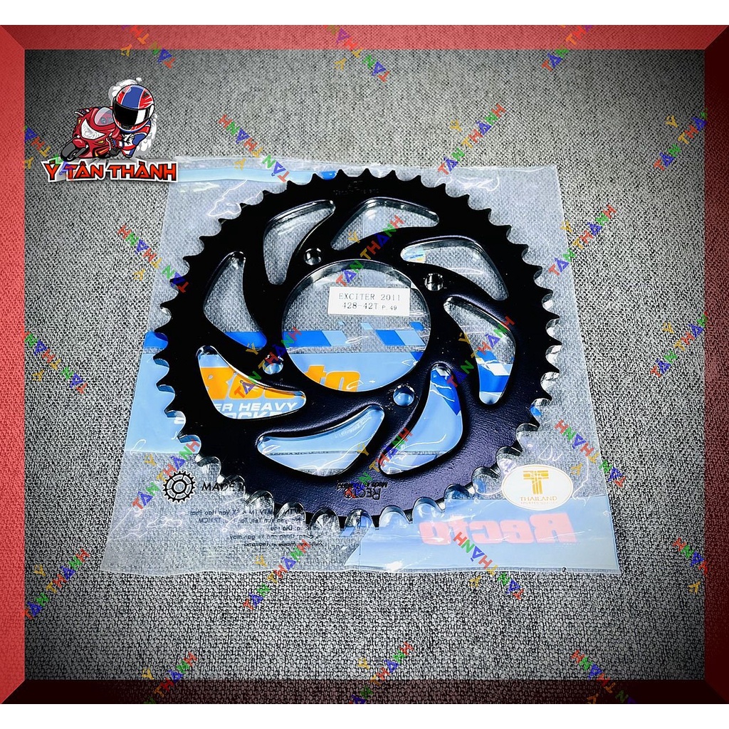 Đĩa tải exciter 135 42T dùng cho exciter 150 đi cùi đĩa CNC MS15