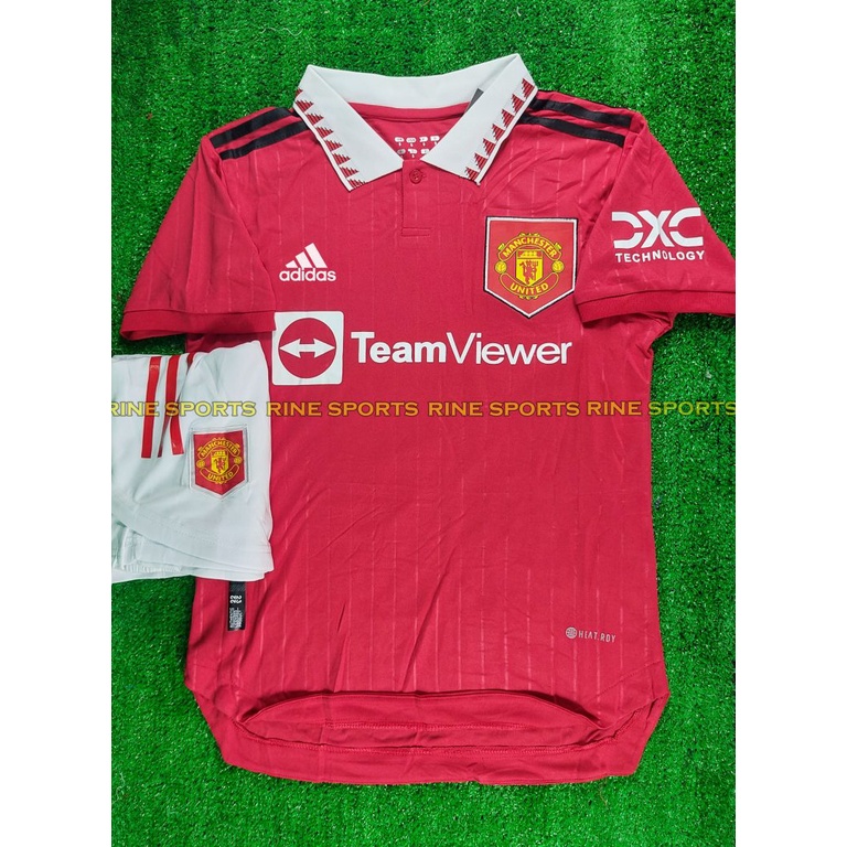 Hàng Thailand Super Bộ Áo bóng đá MU sân khách màu xanh 21/22 - Manchester United chuẩn thi đấu 99%