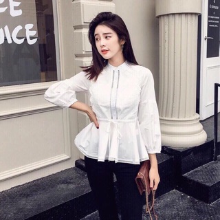 Áo sơ mi peplum