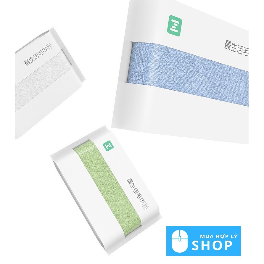 Khăn Bông Lau Mặt, Khăn Tắm Kháng Khuẩn Xiaomi, 100% Sợi Cotton Nguyên Chất - Hàng Nhập Khẩu