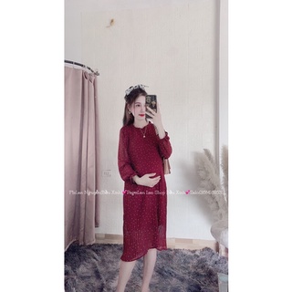 Váy Voan Chấm Bi