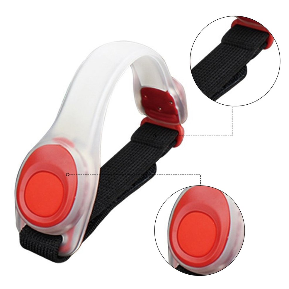 Đèn LED đeo cánh tay hỗ trợ chạy bộ ban đêm