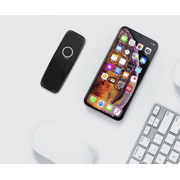 Máy quét mã vạch không dây kết nối Bluetooth HM-300. Máy quét mã vạch barcode, nhỏ gọn tiện dụng