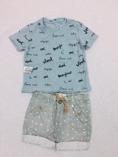 Áo thun chữ zara bé trai