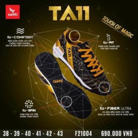 Giày Kamito đá bóng nam TA 11 sân cỏ nhân tạo Giày bóng đá KAMITO QH 19 chính hãng -KJH()1 } $