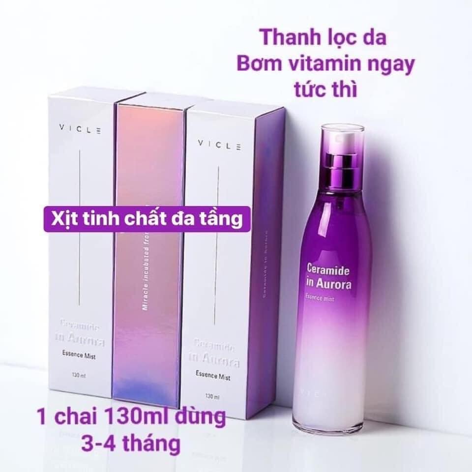 XỊT KHOÁNG ĐA TẦNG, SE KHÍT LỖ CHÂN LÔNG - CĂNG BÓNG DA CERAMIDE IN AURONA 130ML CHÍNH HÃNG - 6194 | BigBuy360 - bigbuy360.vn
