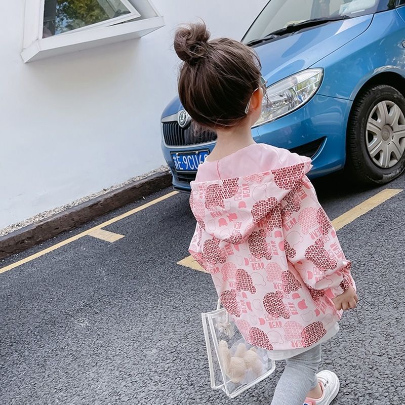 [Babycat] Áo Khoác Cardigan Mỏng Phong Cách Hàn Quốc Nhật Bản / Hàn Quốc Thời Trang Xuân Thu Cho Bé Gái