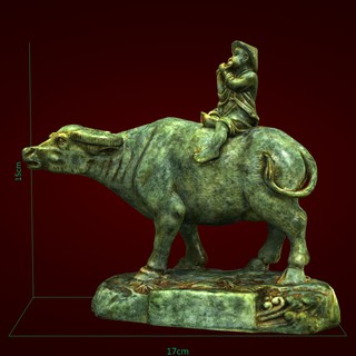 Tượng trâu - Tượng trang trí - Quà tặng Việt Nam - Xưởng E3D - CV 034