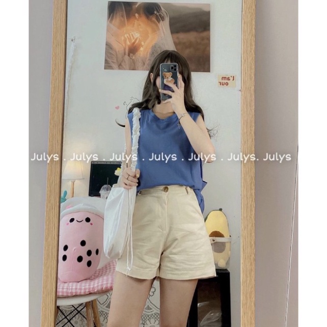 áo thun nữ phông cộc tay TANKTOP ZRRR sắc màu phông chất cotton 4 chiều mềm mịn