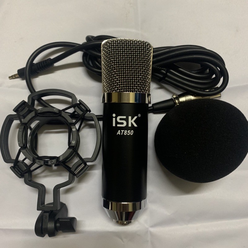 Chọn Bộ thu âm Mic ISK AT850 mới nhất-Sound card H9 bảo hành 1 năm