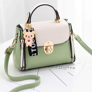 Túi xách nữ đeo chéo giá rẻ đẹp thời trang hàng quảng châu hottrend tặng móc khóa siêu kute