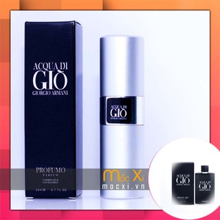 [Mocxi] nước hoa nam mùi Giò ĐEN - Nước hoa Nam ACQUA DI  -nước hoa nam tươi trẻ - mát mẻ - nam tính