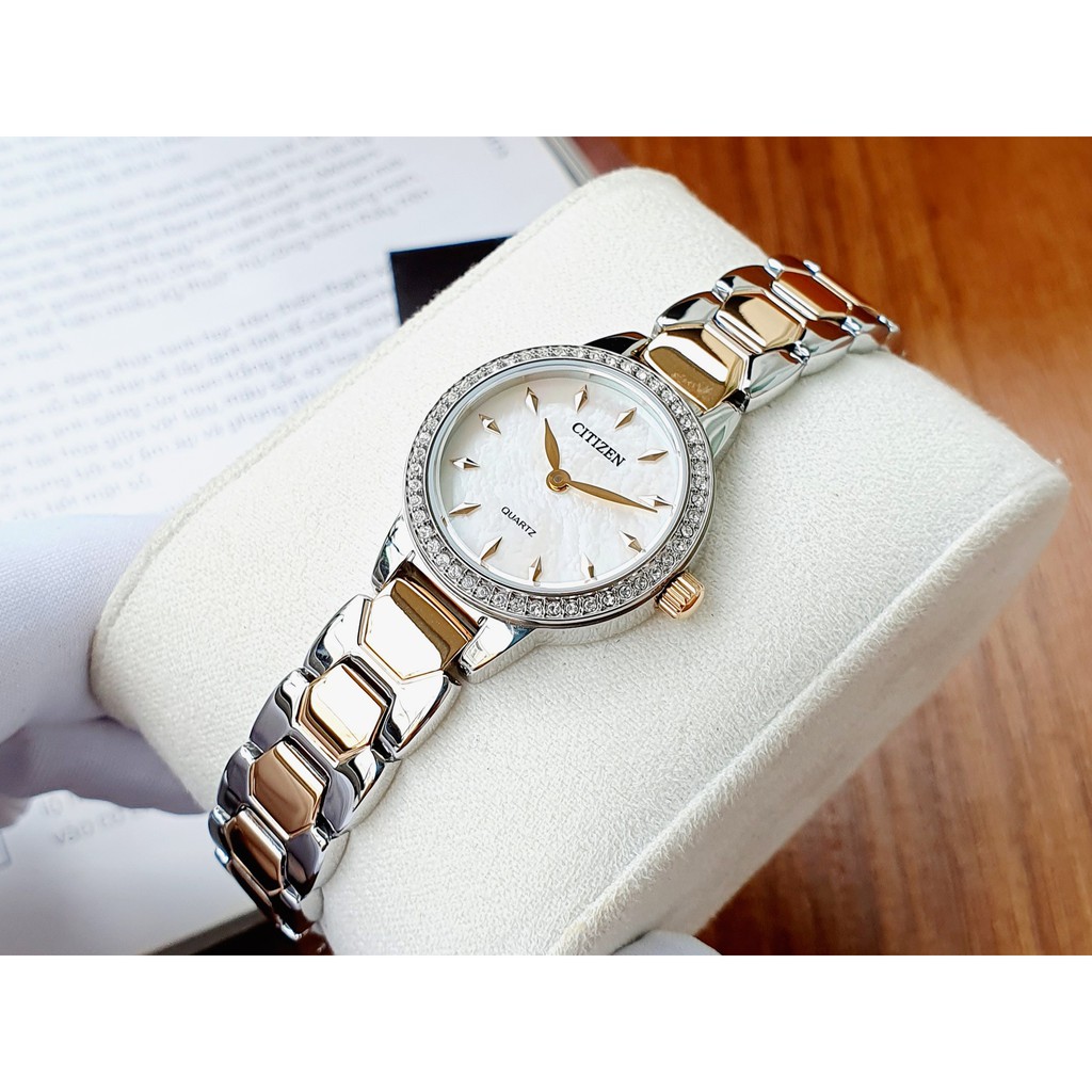 Đồng hồ nữ chính hãng Citizen EZ701 - Máy Pin - Kính khoáng cường lực
