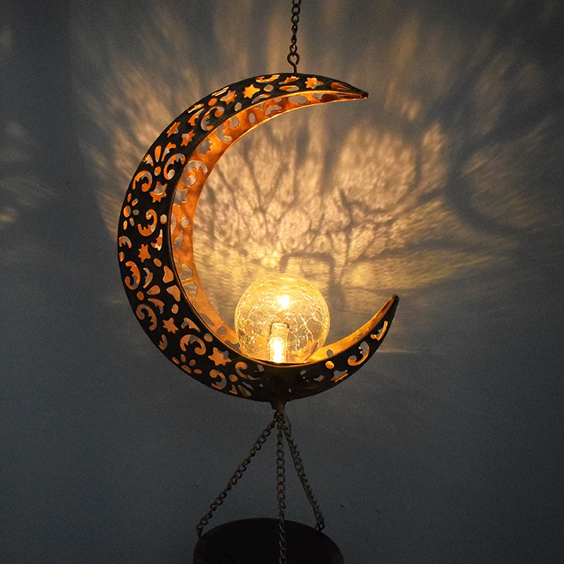 Dây Đèn LED Treo Trang Trí Ngoài Trời Chống Nước Sử Dụng Năng Lượng Mặt Trời
