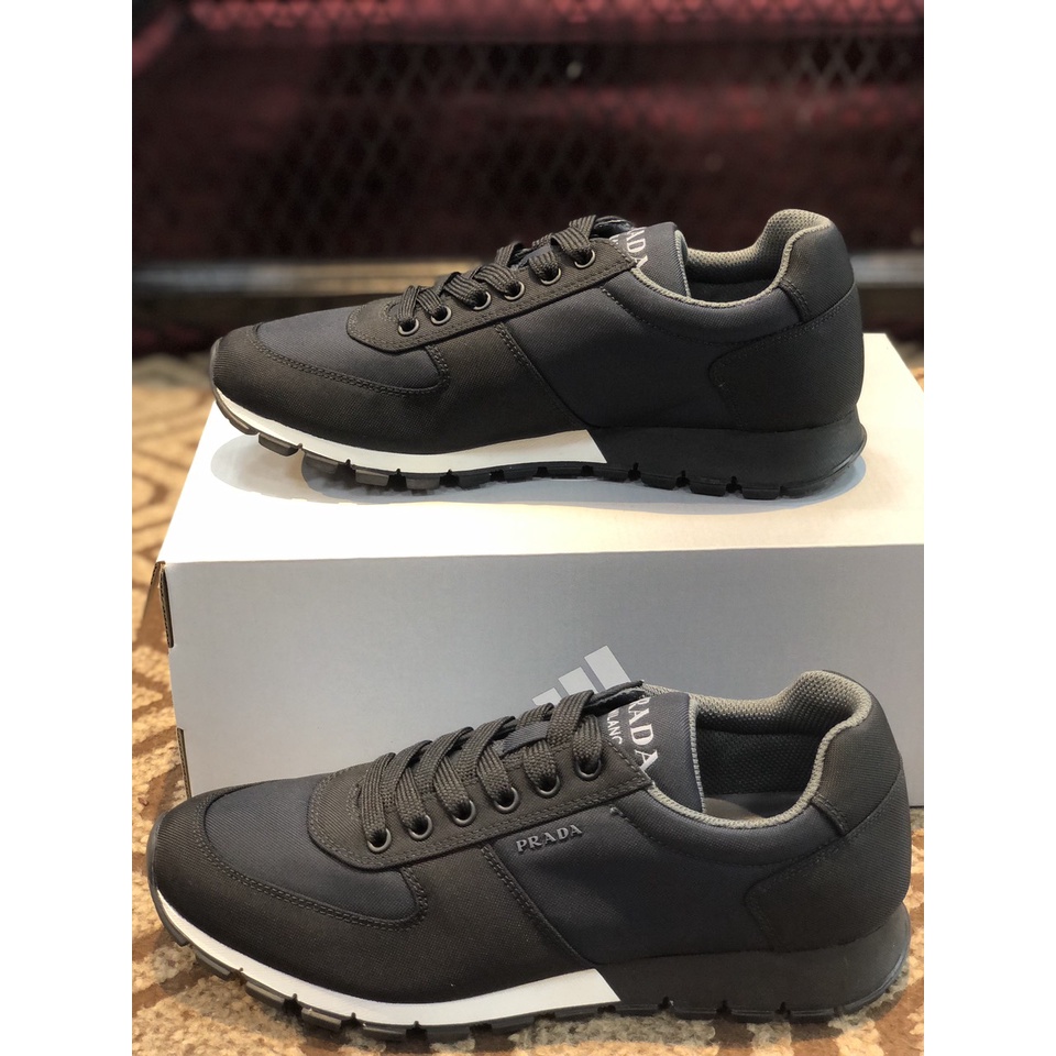 Giày Prada Nam leader sneaker, giày thể thao thời trang cao cấp chính hãng Size 39