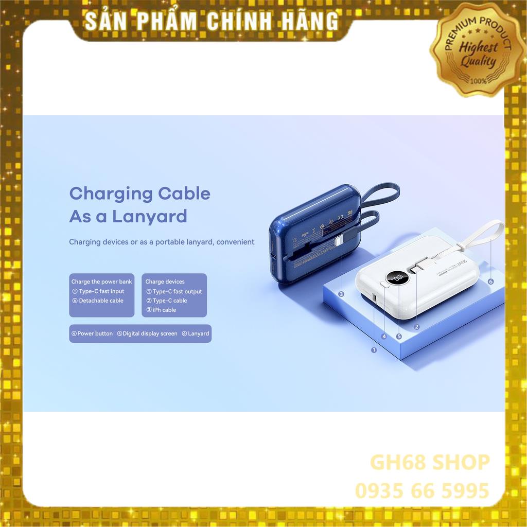 Sạc Dự Phòng Sạc Nhanh 20W + 22.5W PD + QC RPP-301 10000mAh - Chính Hãng Remax