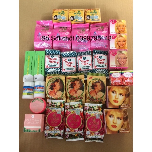 Combo Kem Trộn siêu trắng nhanh dành cho body( 100% trắng) 199k