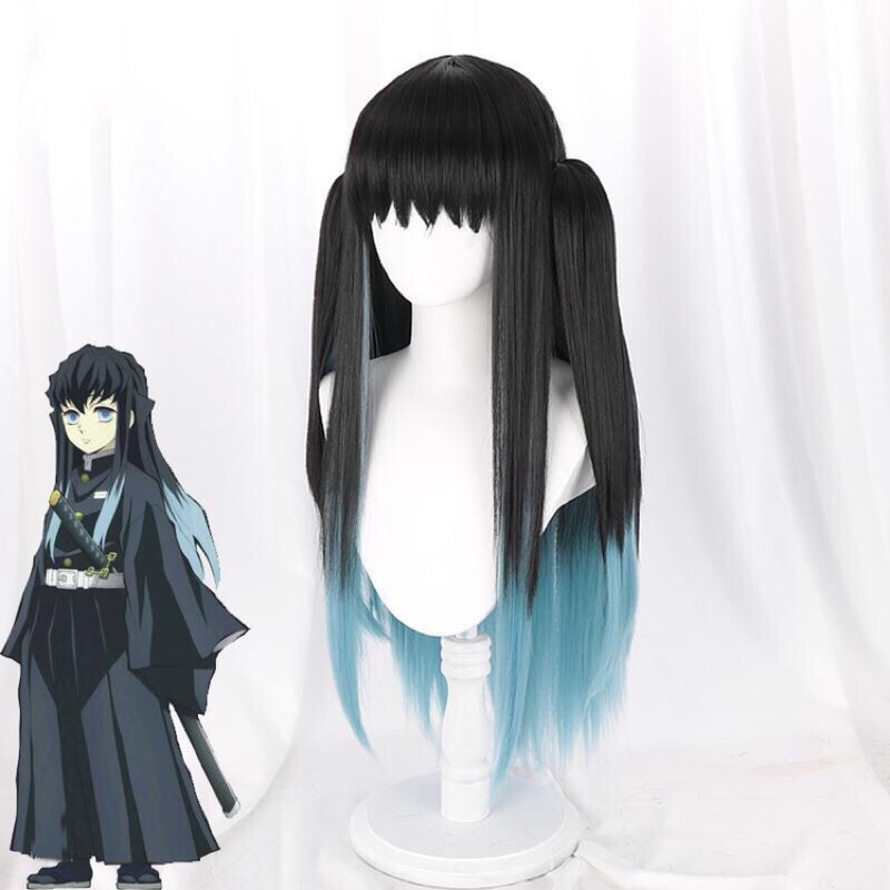 Tóc giả cosplay - tổng hợp wig các nhân vật Kimetsu no Yaiba
