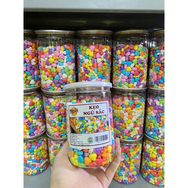 Kẹo Ngũ Sắc Hộp 500gram