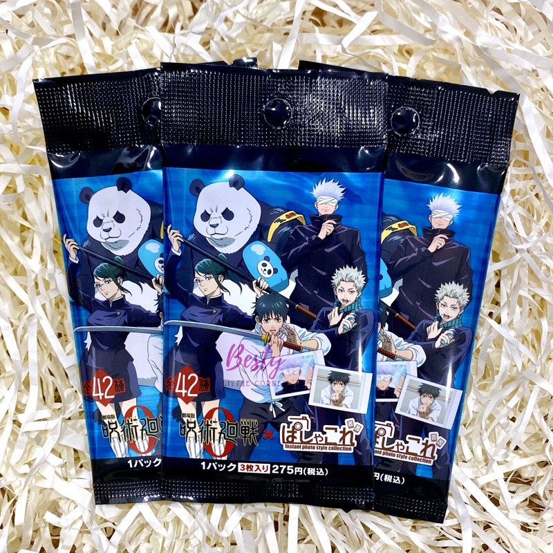 [RẺ NHẤT] Card Polaroid nhân phẩm Jujutsu Kaisen Movie 0 - pack nhân phẩm random jujutsu kaisen vol.