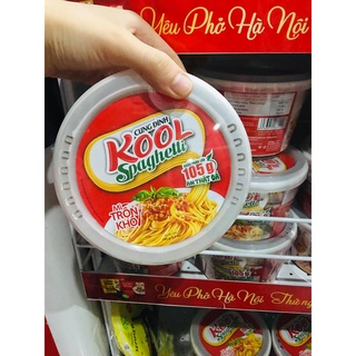 Mì cung đình kool sợi khoai tây sốt spaghetti thịt bò bằm
