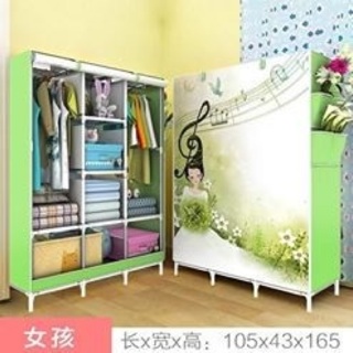 Tủ quần áo 3 buồng 8 ngăn 3d