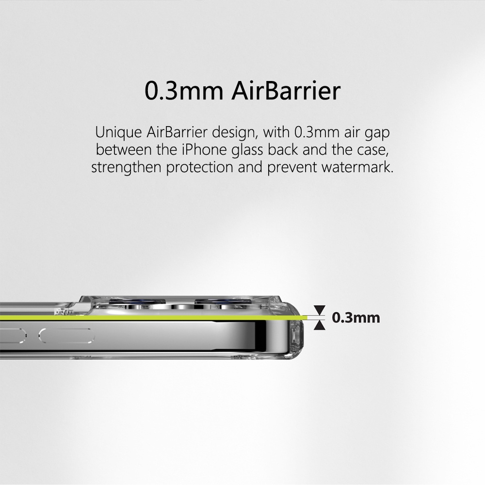 SwitchEasy  Ốp Điện Thoại Trong Suốt Chống Sốc MagSafe Cho 2021 iPhone 13 Pro 13 Pro Max