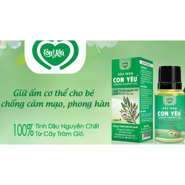 Tinh dầu tràm đa năng Con Yêu (30ml)