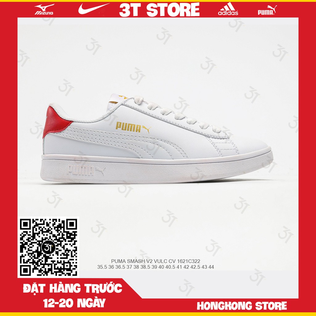 GIÀY SNEAKER MÃ SẢN PHẨM_Puma  Smash V2 Vulc Cv NHIỀU MÀU PHONG CÁCH FULLBOX + FREESHIP TOÀN QUỐC