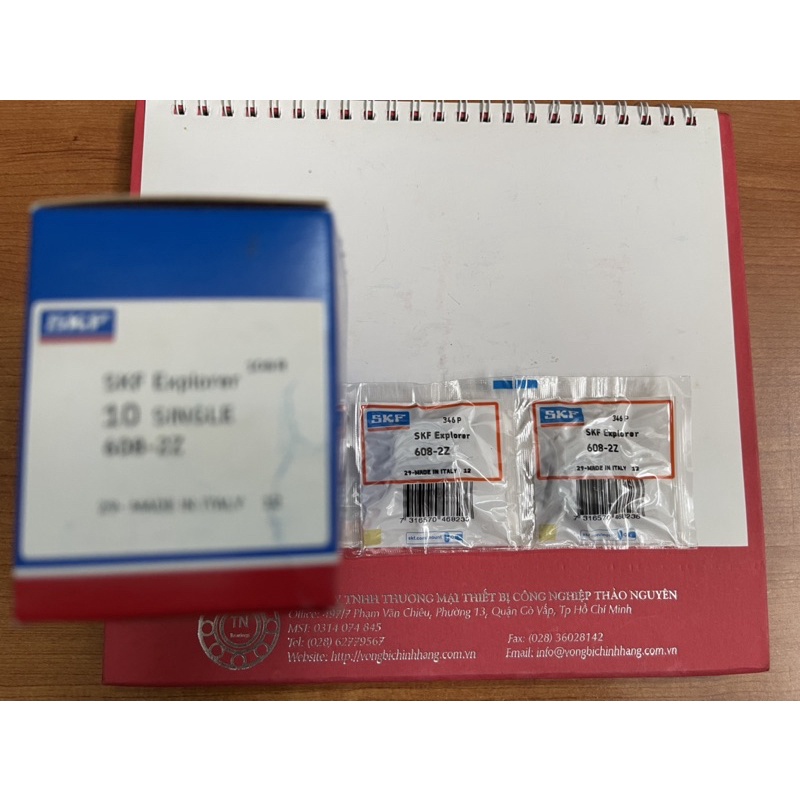 Vòng bi bạc đạn SKF 608-2Z chính hãng