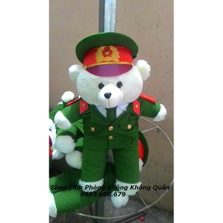 Gấu Bông Công An - Cảnh Sát 45 cm