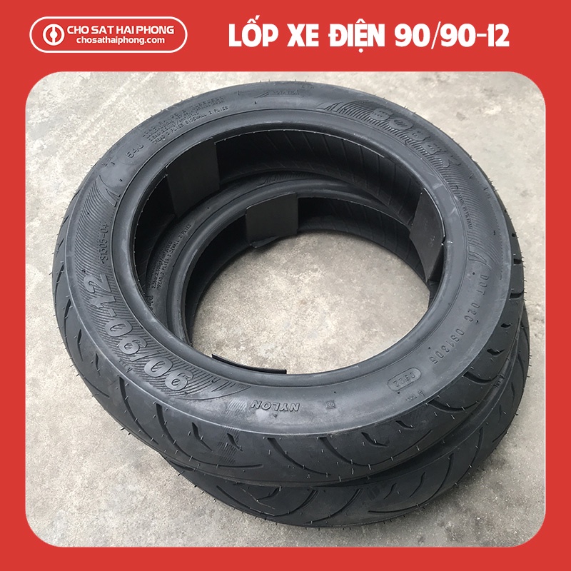 Lốp không săm xe điện size 90/90-12 - Chợ Sắt Hải Phòng Online