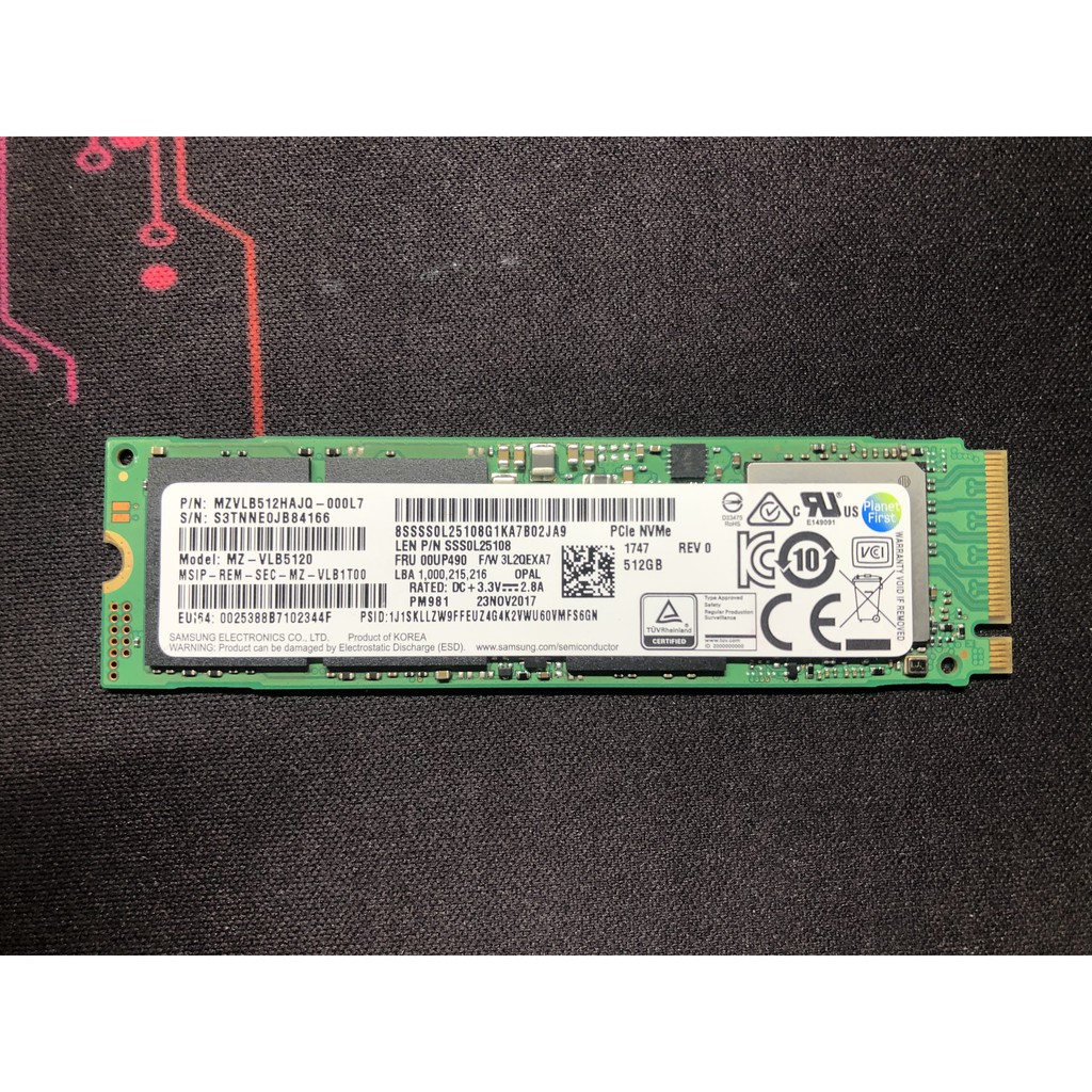 Ổ cứng M2 nvme Samsung PM981, PM981a new