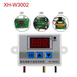 Bộ điều khiển nhiệt độ led w3002 ac 110-220v dc 12v