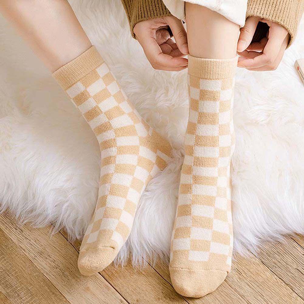 Vớ Họa Tiết Hình Học Phong Cách Harajuku Thoáng Khí Thời Trang Cho Nam Và Nữ